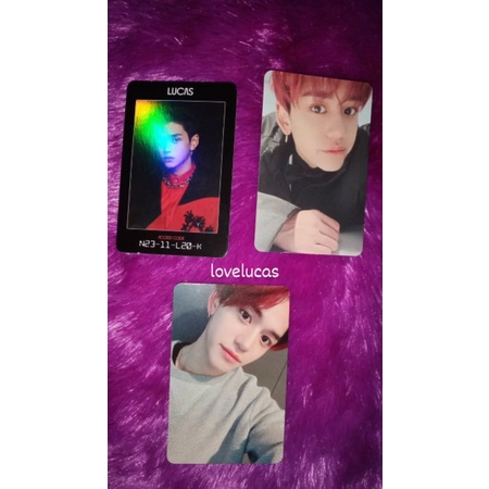 PHOTOCARD PC LUCAS KIHNO ARRIVAL | AC LUCAS | PC LUCAS KICKBACK STRANGER | LUCAS BENE SG21 ALADDIN