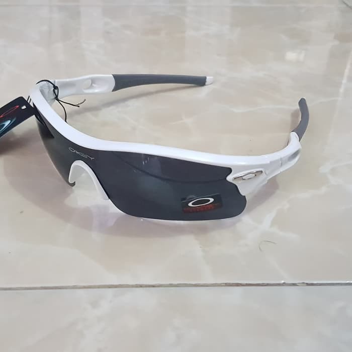 Kacamata Sepeda Keren Frame Putih