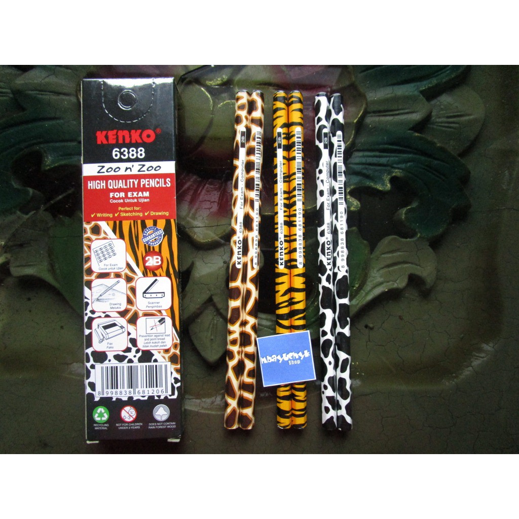 

Pensil 2B Kenko Animal