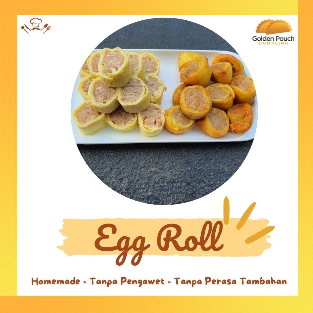 

Golden Pouch - Egg Chicken Roll / Makanan Frozen Food