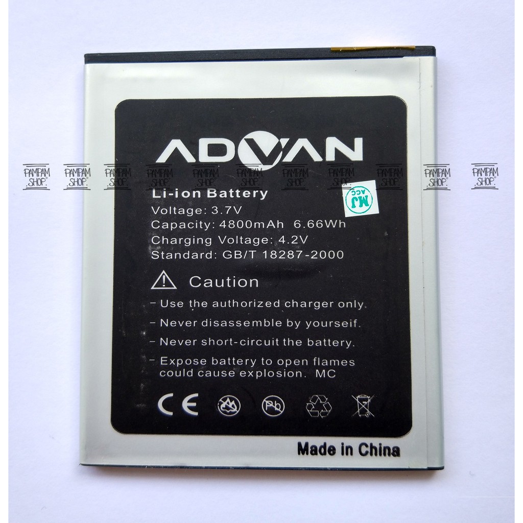 Baterai Advan S5N Original Double Power | Batre, Batrai, Battery, Advance, HP, S5 N