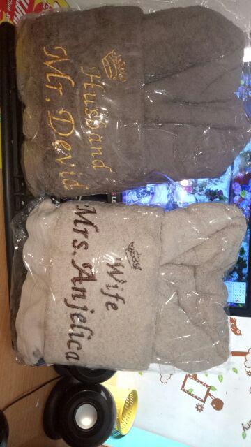 Bordir Souvenir + Handuk Mandi Evolution-fourline By Terry Palmer 70x140