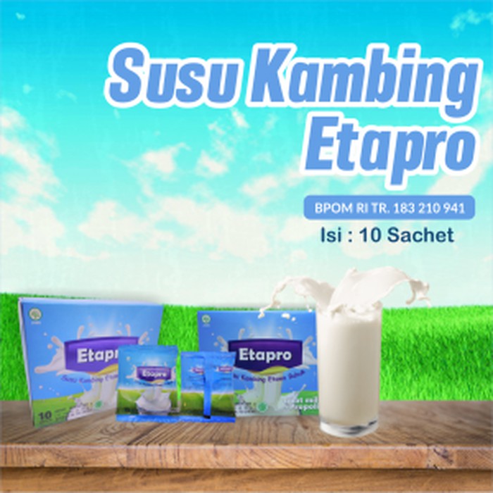 

Susu Kambing Etawa bubuk Gomars ( Go Mars ) sachet original / Asli