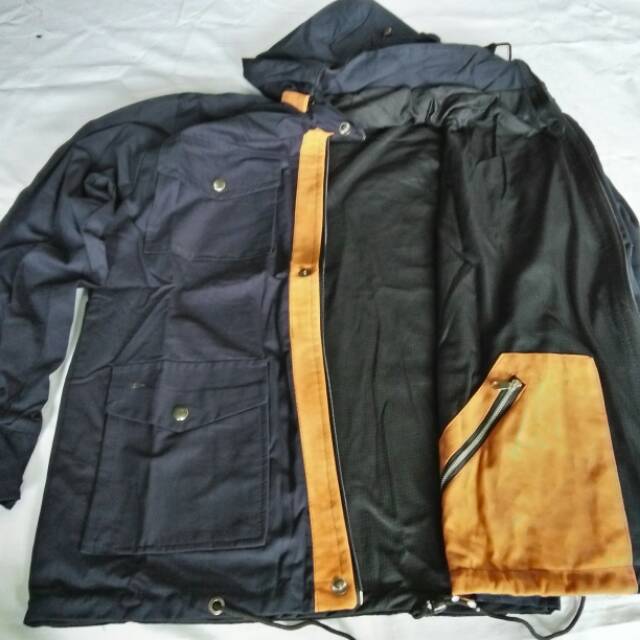 jaket parka black/navy/khaki/mocha katun 20s