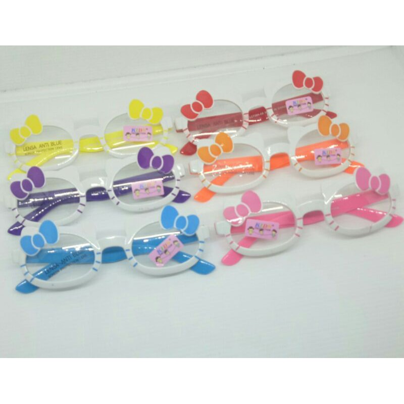Kacamata Anak Antiradiasi Komputer Model Hello Kitty LC738A