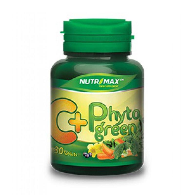 NUTRIMAX C+PHYTOGREEN ADUL@30 Nutrimax C Plus Phytogreen Adult Meningkatkan Sistem Imunitas [30 Tabl