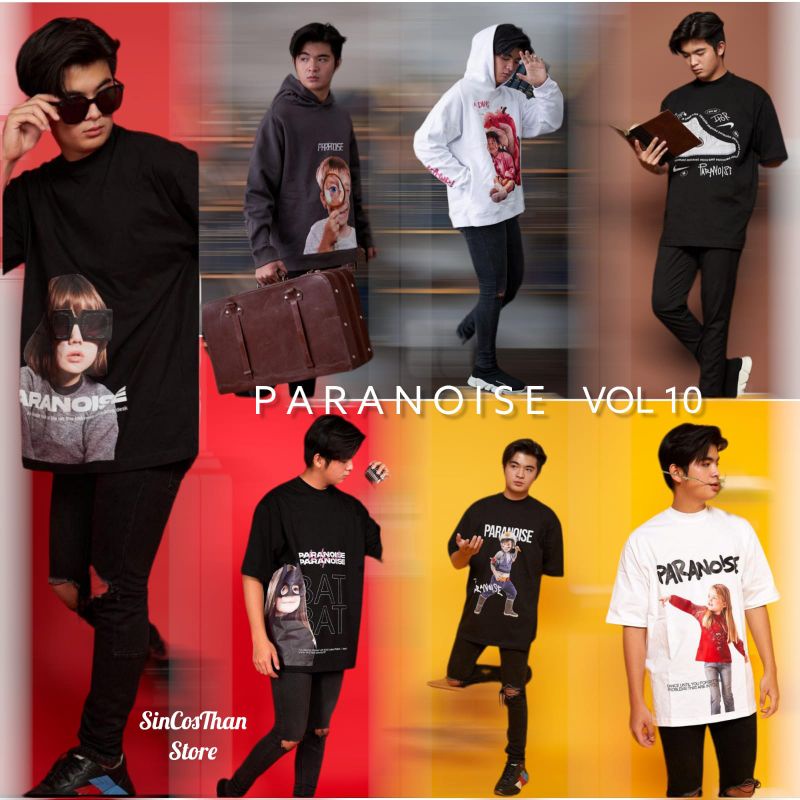 [ORIGINAL] PARANOISE VOL 10 TEE & HOODIE LIMITED EDITION