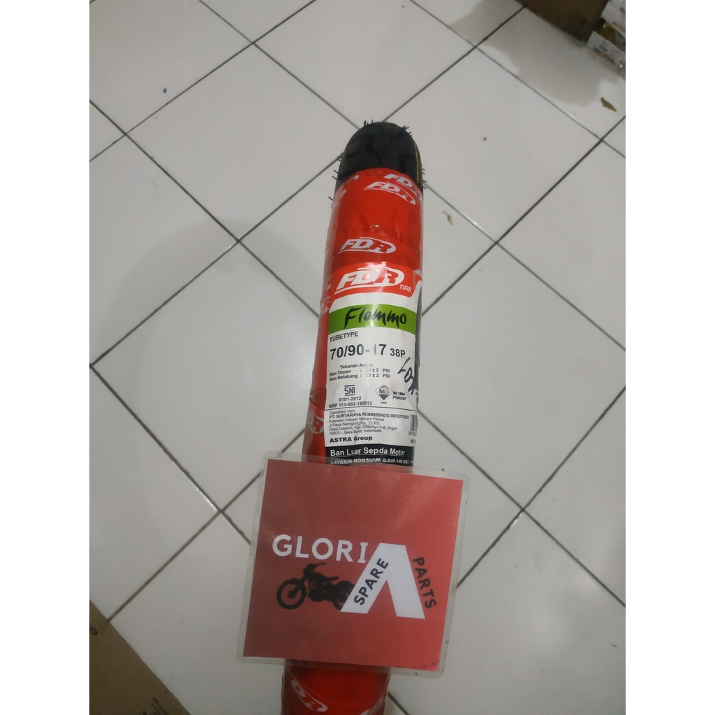 Ban Luar FDR Flemmo Flemo Bebek 250 70/90 17 Tube Type