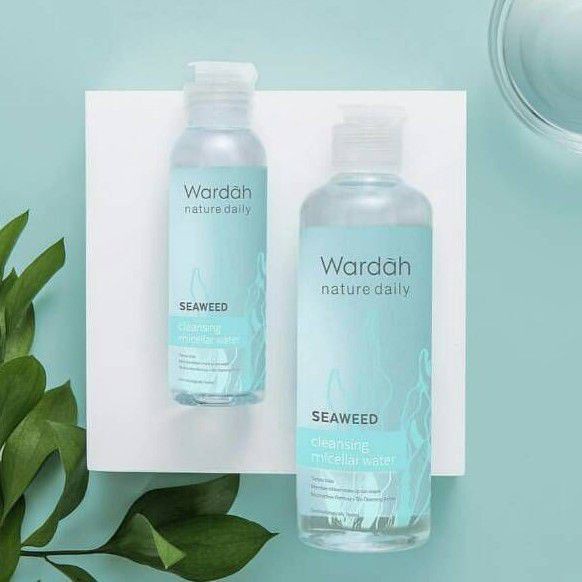 Wardah Nature Daily Seaweed Cleansing Micellar Water 100 ml terbaru