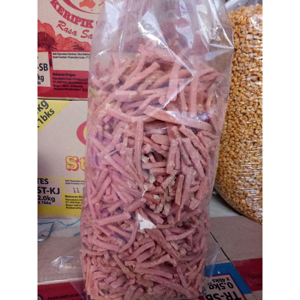 

Kripik sosis asli gurih