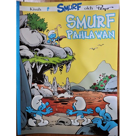 European Comics Smurf Series "Smurf Pahlawan"