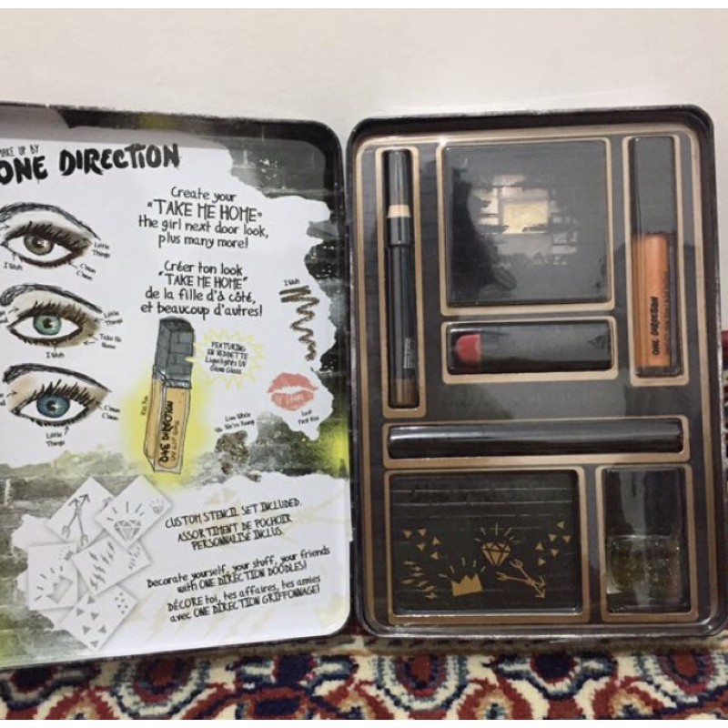 preloved set make up one direction tmh