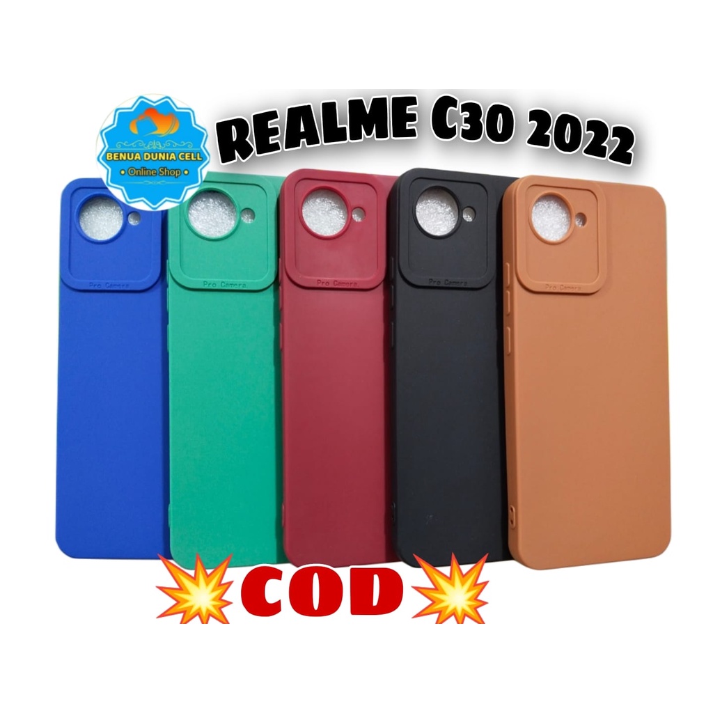 REALME C30 - SOFTCASE PRO KAMERA PC REALME C30 2022 NEW - BDC