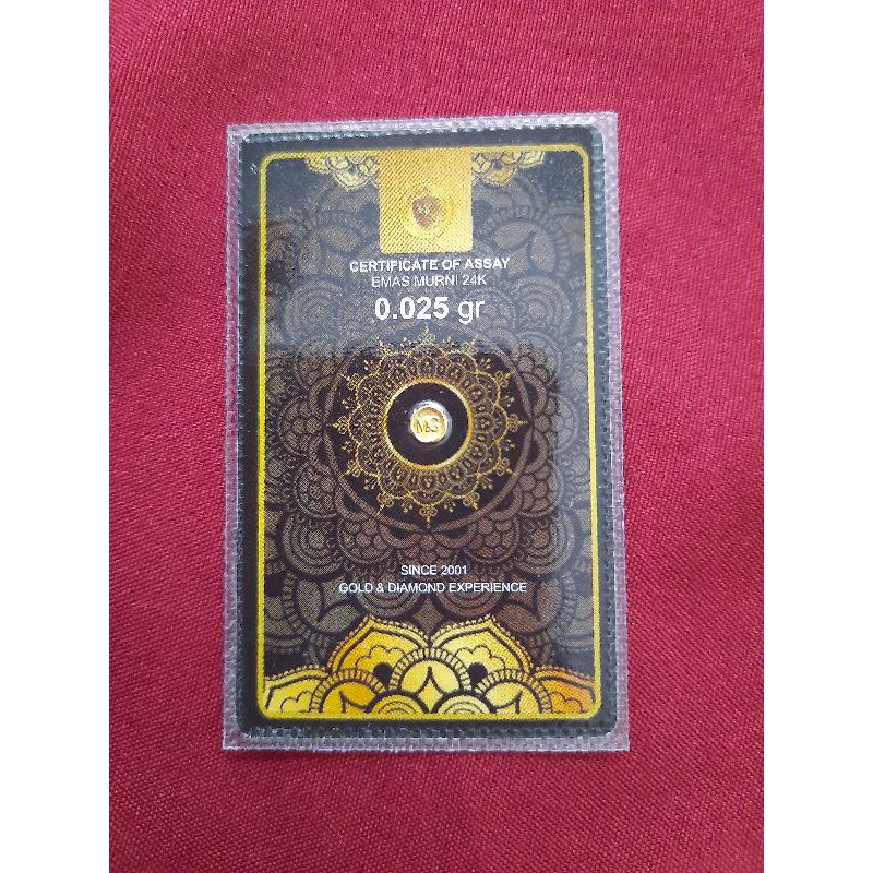 mini gold 0,025gr