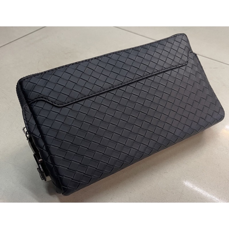 Clutchbag Tas Tangan Anyam Luar Unisex Handbag Branded Berkualitas