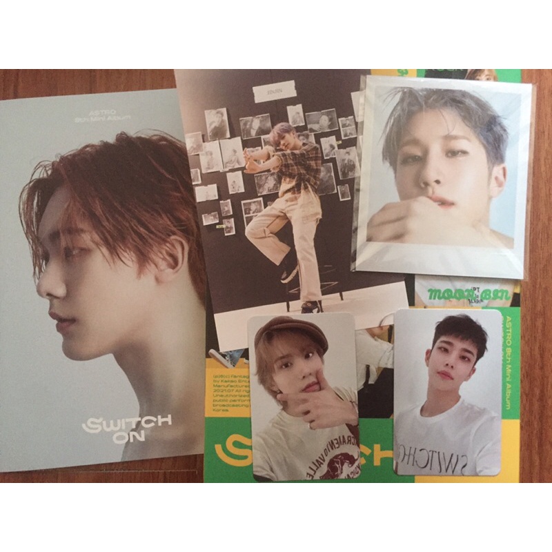 ALBUM ASTRO SWITCH ON OFF VER PHOTOCAR PC ROCKY MJ SANHA JNJIN OFFICIAL