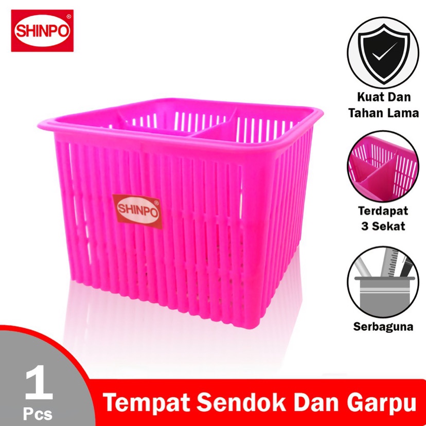 ( BISA COD ) PROMO SHINPO SIP 215 SUPERNAL / TEMPAT SENDOK PLASTIK 3 SEKAT / TEMPAT SENDOK SUPERNAL CUTLERY HOLDER / TEMPAT SENDOK PLASTIK / TEMPAT SENDOK SERBAGUNA