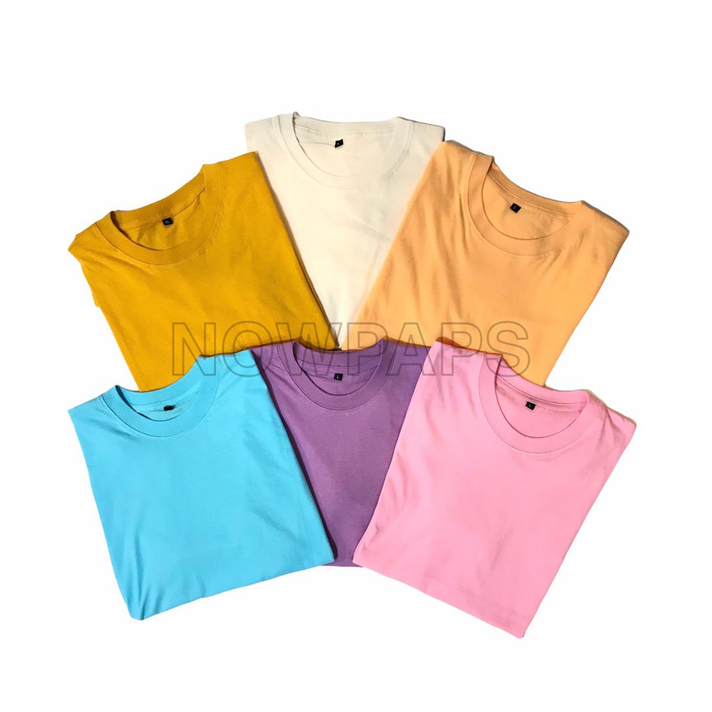 baju kaos polos basic lengan pendek.kaos unisex men/women.kaos polos warna-warni lengan pendek.30s