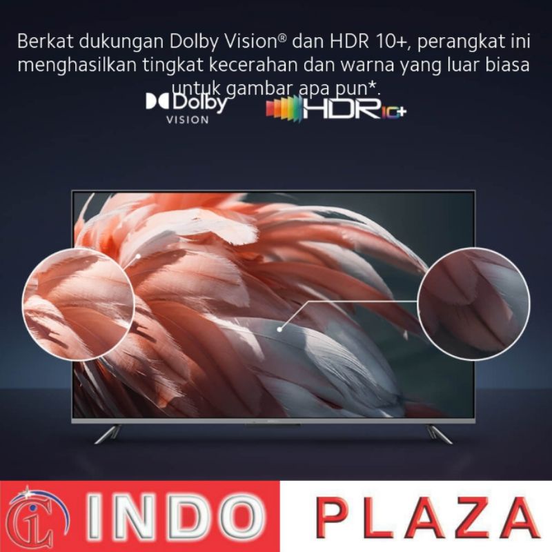 XIAOMI ANDROID TV Q1E 55 Inch NEW 2022 (Khusus Medan)