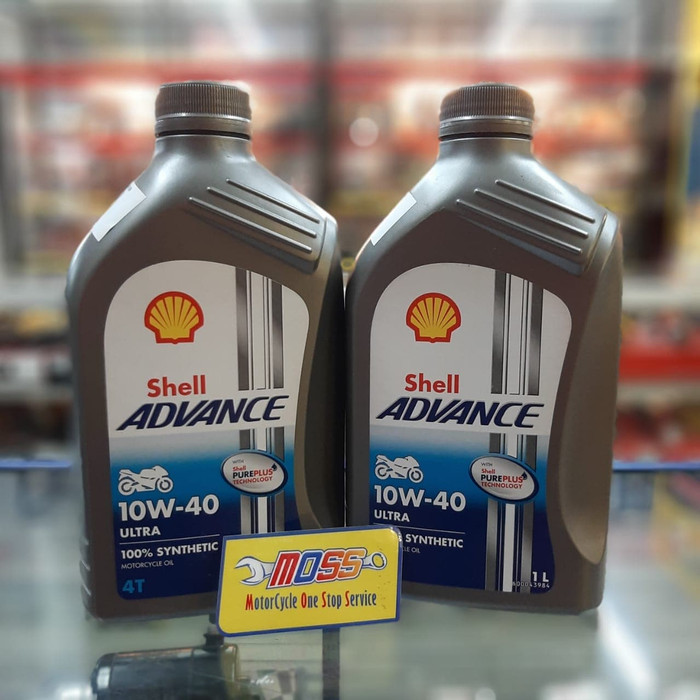 Oli Shell Ultra 4T 10W40 Full Synthetic