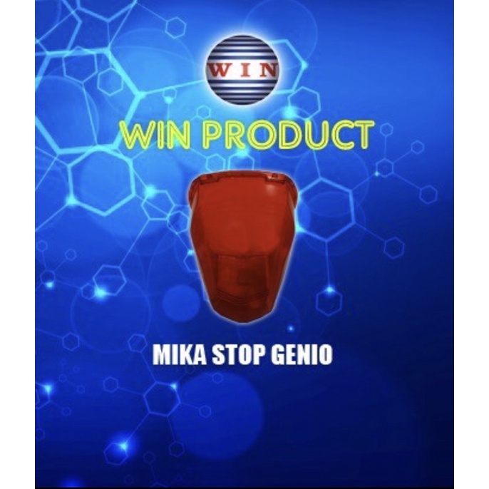 MIKA LAMPU STOP GENIO  MERAH  MERK WIN