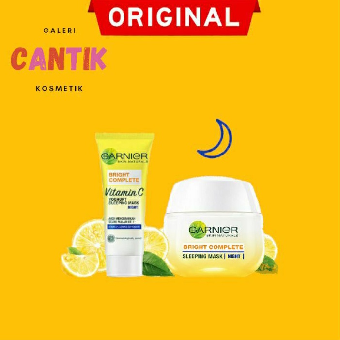 Garnier Light Complete White Speed Sleeping Mask/Garnier Bright Complete Night Cream