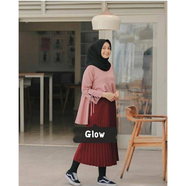 Rok Prisket Bahan Premiun Hyget Super Pakaian Wanita 7/8