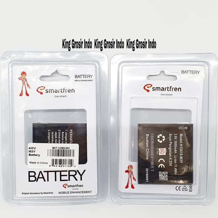 Baterai Smartfren M3Y Original OEM Battery Batere Batre Batt M3 Y