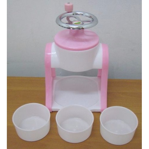 Alat Serutan Es batu - Mesin Pembuat Es Serut Mini - Ice Shaver Manual