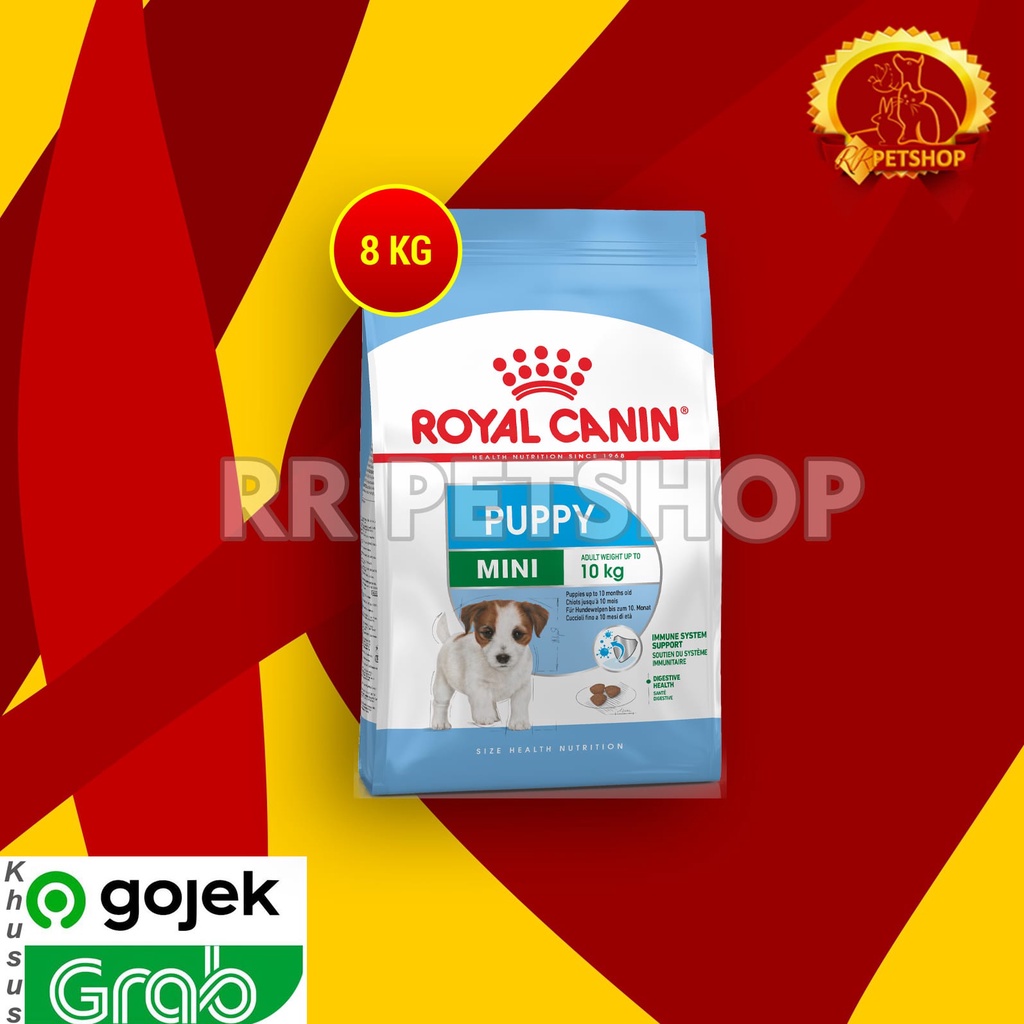 [GOSEND] Makanan Anjing Royal Canin Mini Puppy 8kg Dog Food RC Junior 8 kg