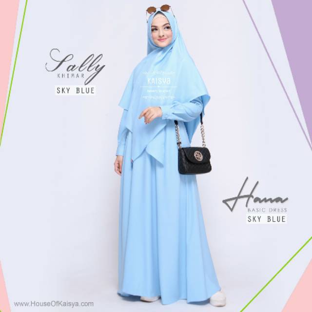 Hana dress sky blue