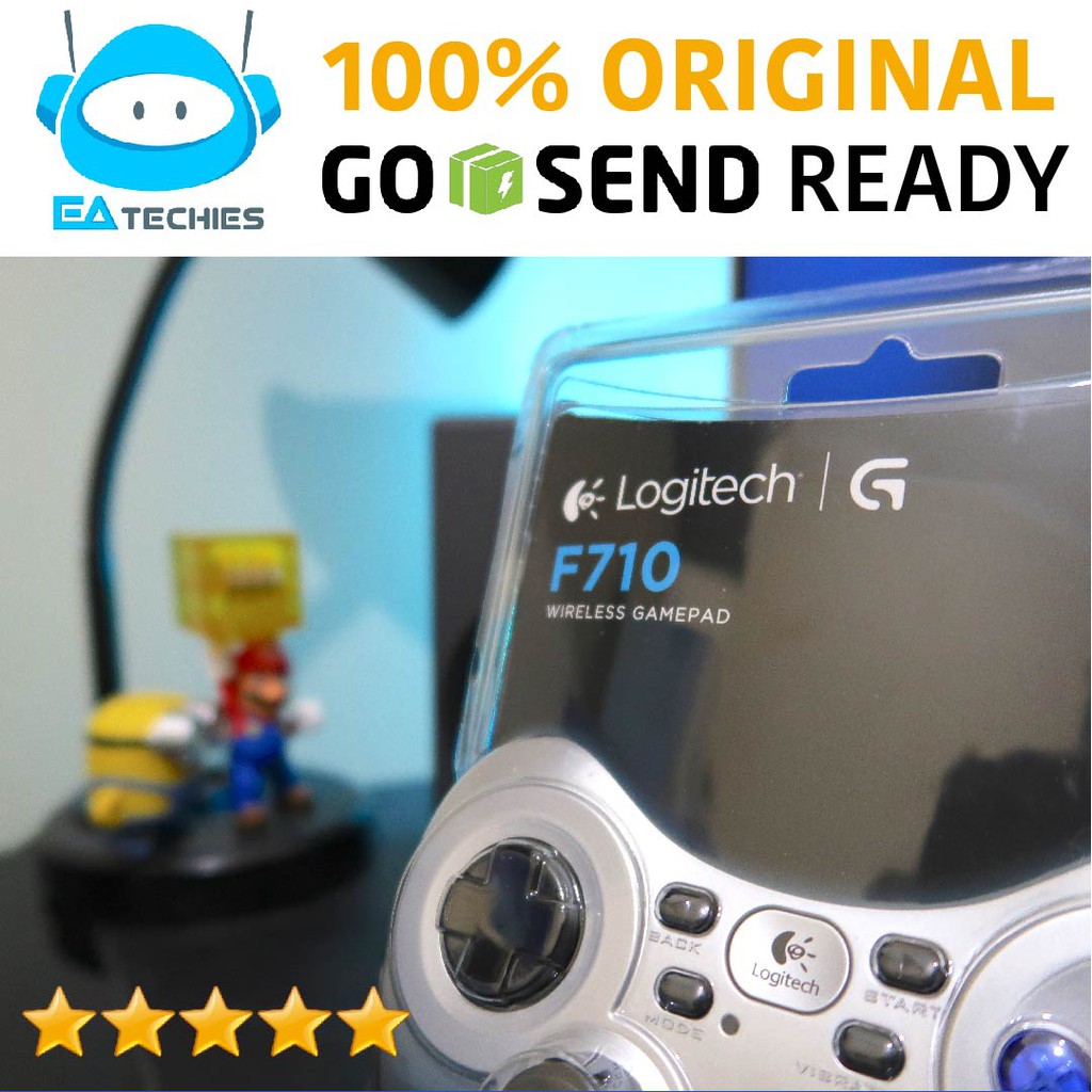 Logitech F710 Wireless Gamepad Garansi Resmi Surya Candra Original 100% Controller PC