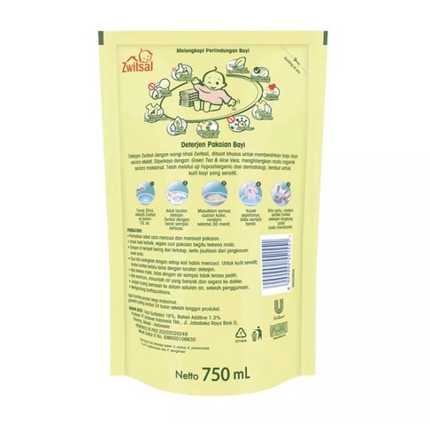 ZWITSAL Baby Fabric Detergent 750ml