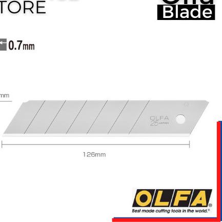 

✰ REFILL BLADE OLFA HB-5B ◄