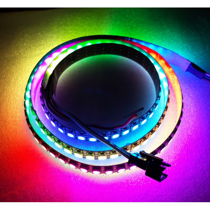 RGB SMART LED STRIP IP30 WS2812B WS2812B 144 MATA PERMETER (0.5 METER)