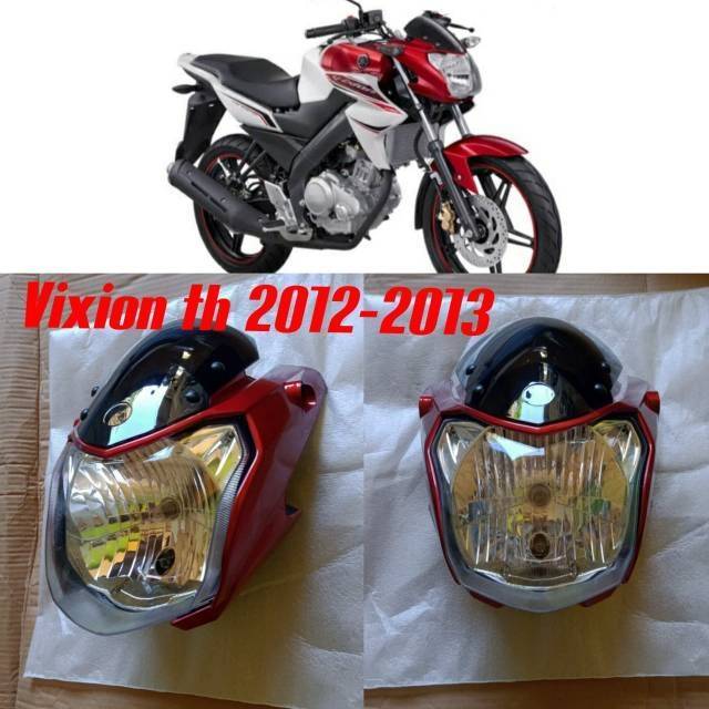 Batok kepala berikut lampu depan vixion ks th 2012 2013