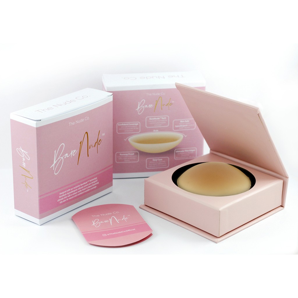 BareNude CLEOPATRA - Reuseable Silicone Silikon Nipple Cover Bra Pad