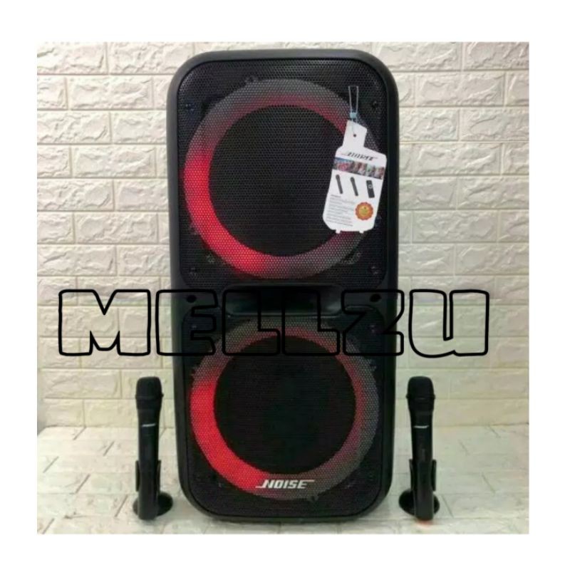 Speaker Portable Wireless Noise 899 S Original 2 X 12 inch Bluetooth