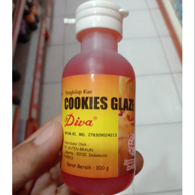 

Diva cookies glaze pengkilap kue kering 100 ml