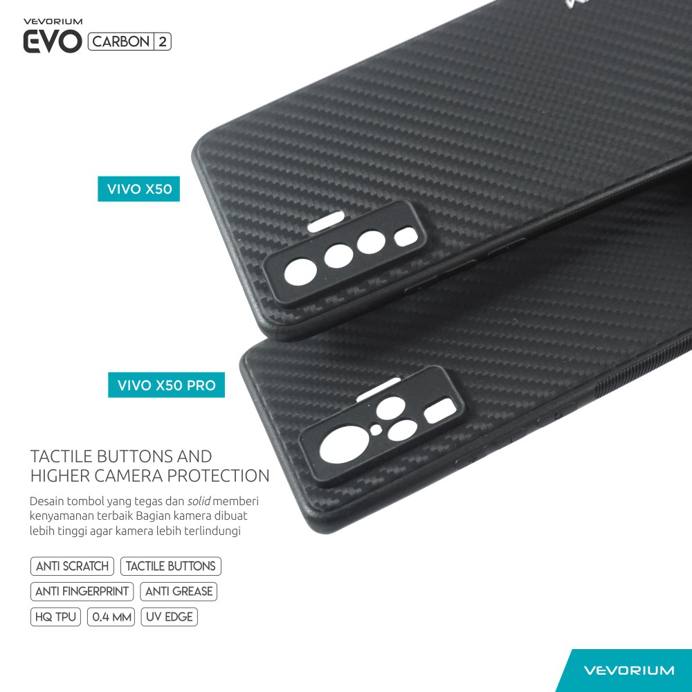 VEVORIUM EVO CARBON VIVO X50 VIVO X50 PRO Soft Case Softcase