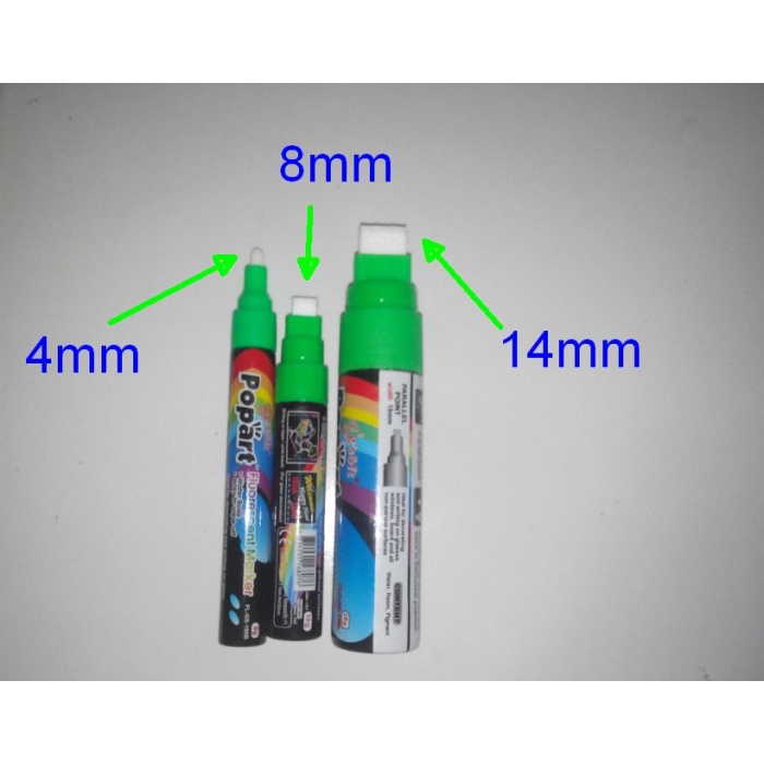 

Spidol untuk Papan LED, satu set 6 warna promo