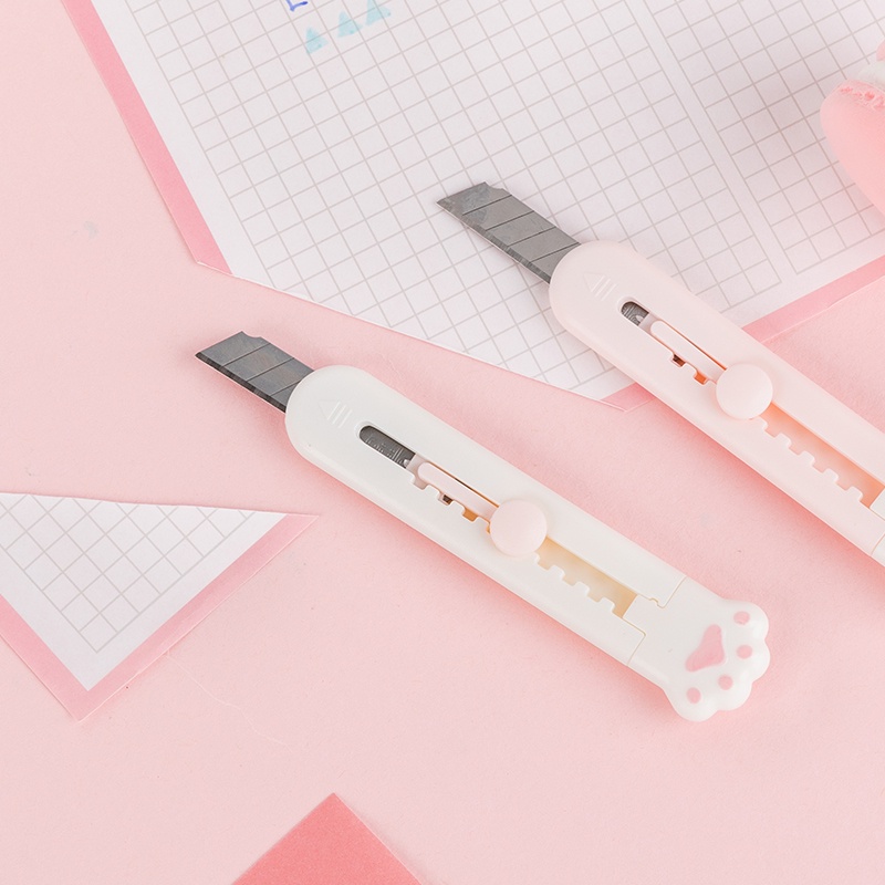 (SNAPCORNER)Cutter Mini Alat Pemotong Kertas Bentuk Telapak Kaki Paw