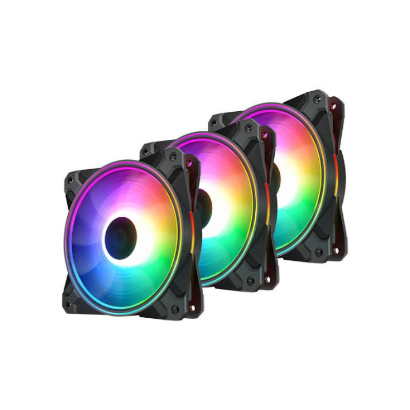 Fan Case DEEPCOOL CF120 PLUSS ( 3 IN 1 )