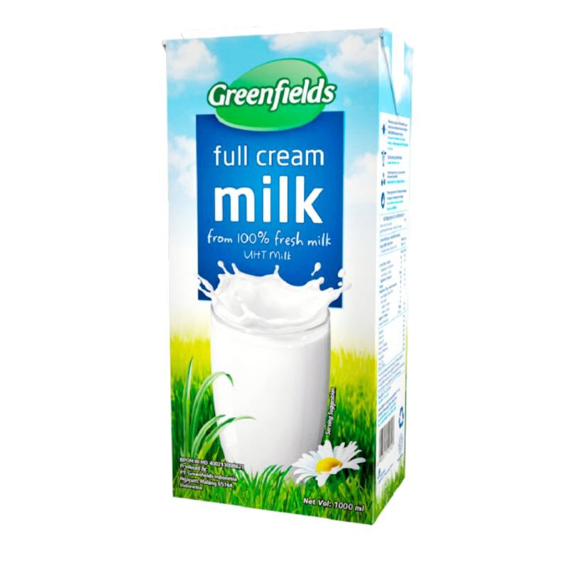 

Greenfields UHT Milk Full Cream 1000 ml