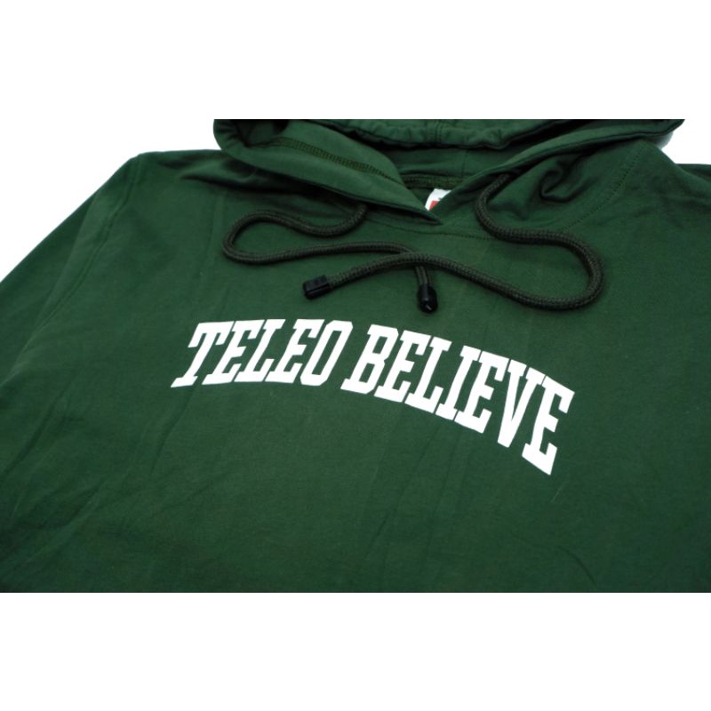 TELEO BELIEVE HOODIE MARS GREEN