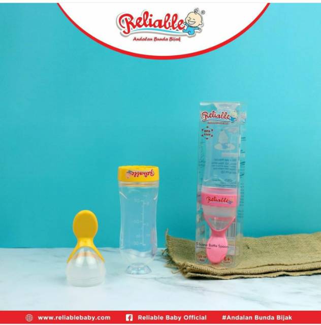 Reliable sendok silicone RS 9909/Botol Sendok Silikon