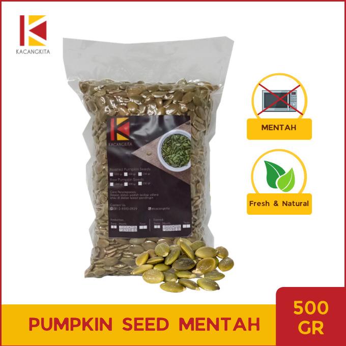 

Biji Labu Mentah - Raw Pumpkin Seeds 500gr