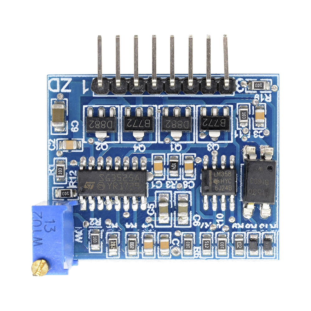 Papan Driver Inverter Preamp Sg3525 Lm358 12v-24v Untuk Peralatan Elektronik