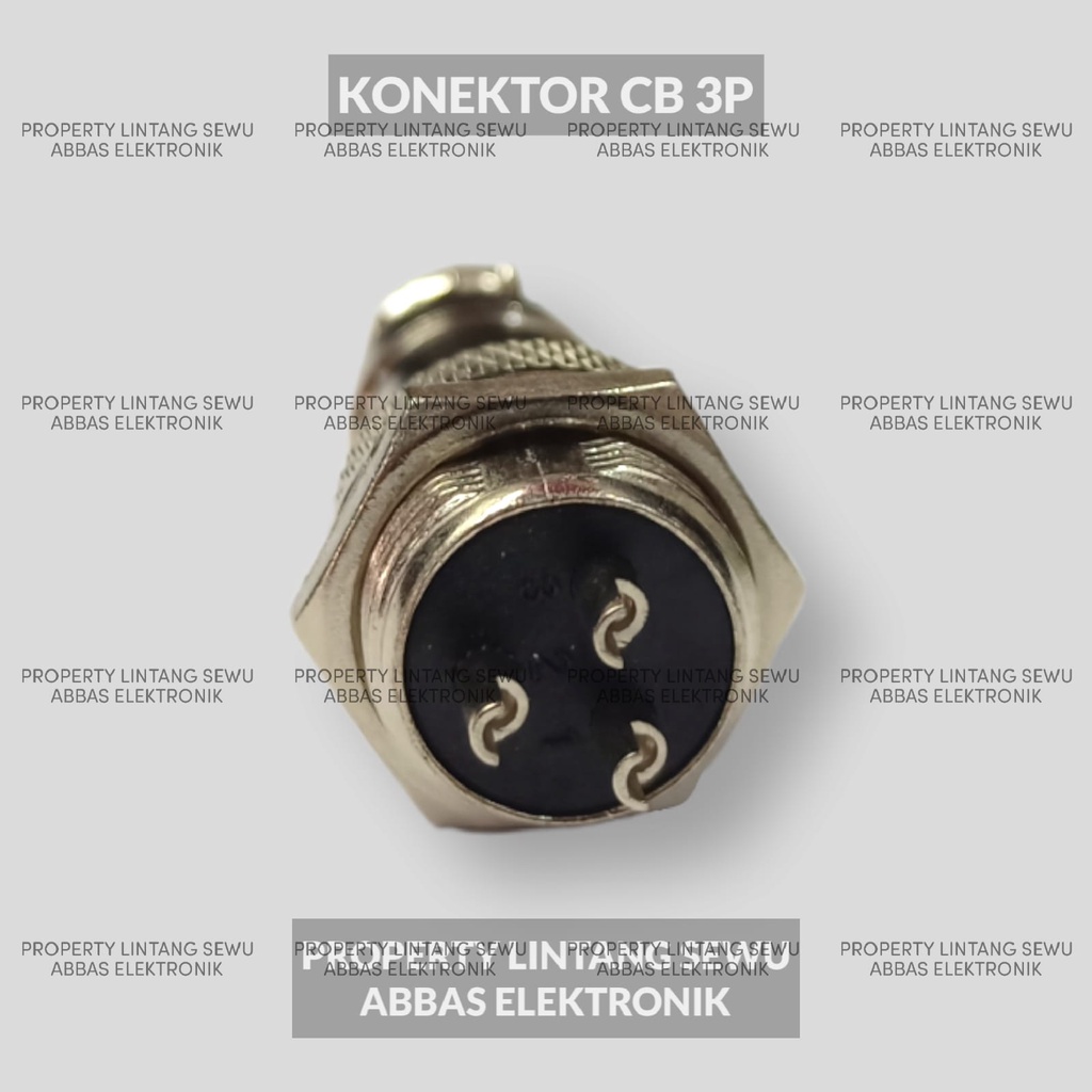 CONECTOR KONEKTOR CB 3P 3 PIN