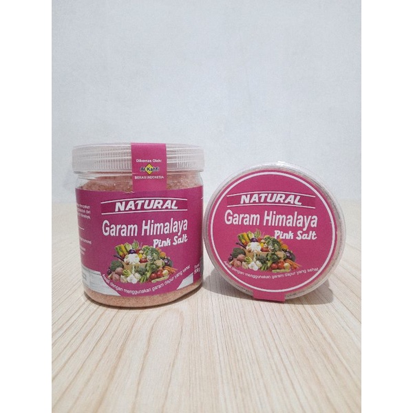 

Garam Himalaya Pink Salt 500gr / Mengatur Gula Darah & Meningkatkan Pencernaan